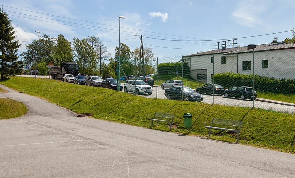 Gjennomførte trafikkaksjon ved Lunde skole