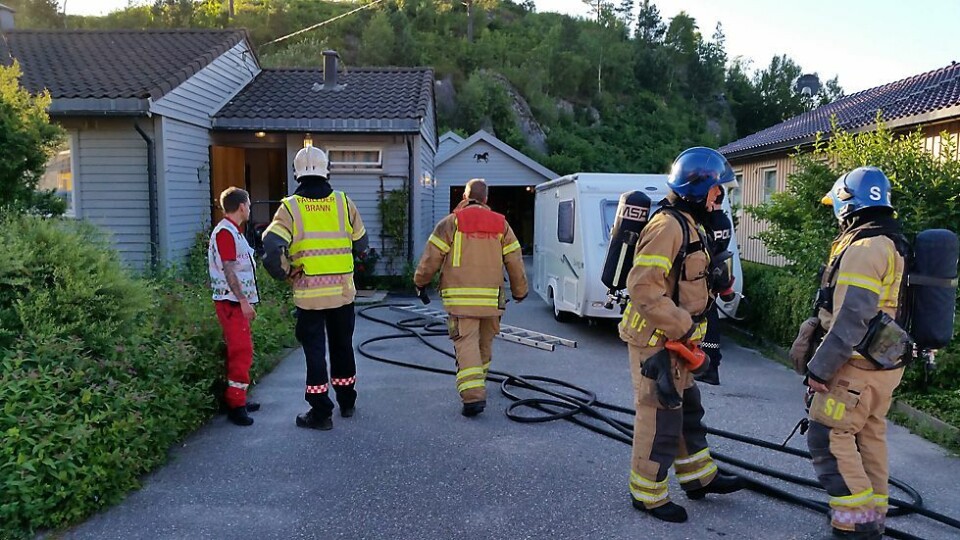 Branntilløp på Rismyr