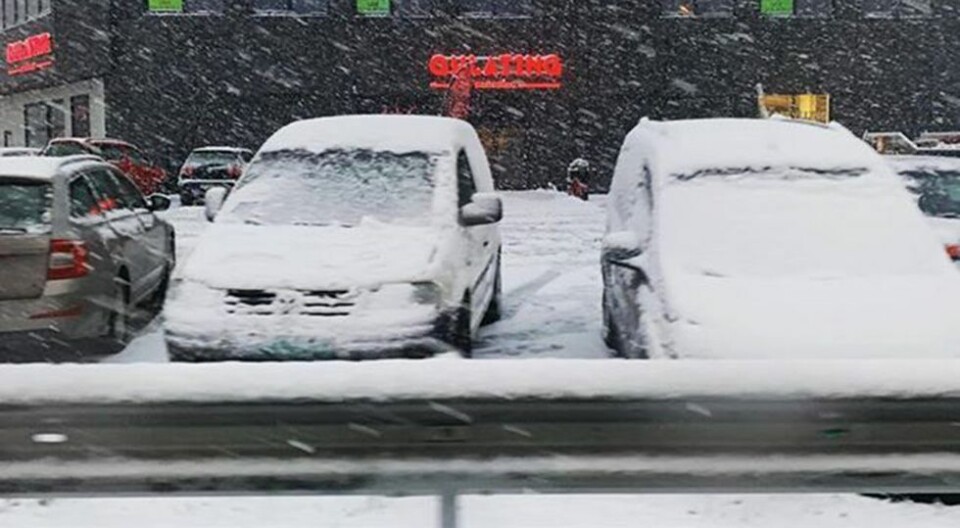 Vi fulgte snøværet og juleutfarten