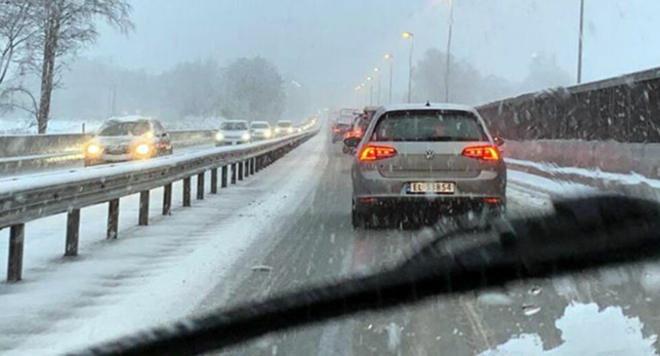 Vi fulgte snøværet og juleutfarten