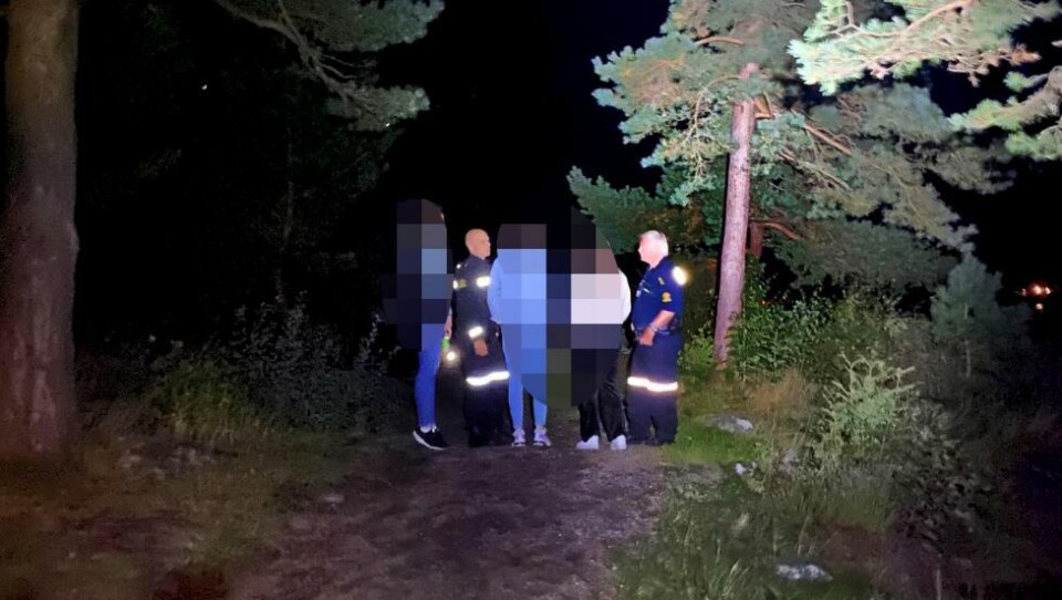 Kvernhustangen: - Politiet avsluttet ungdomsfest