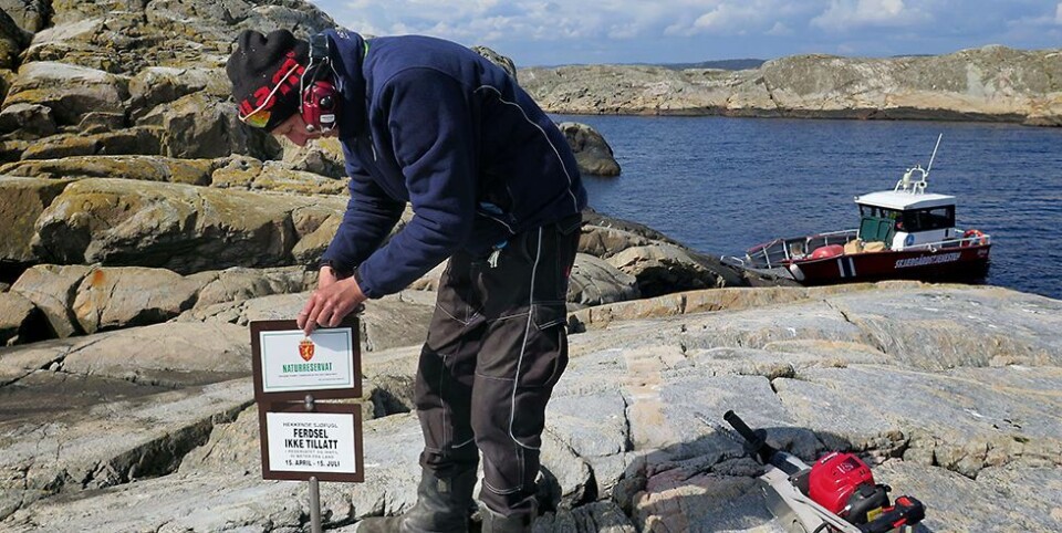 Her må du ikke gå i land nå