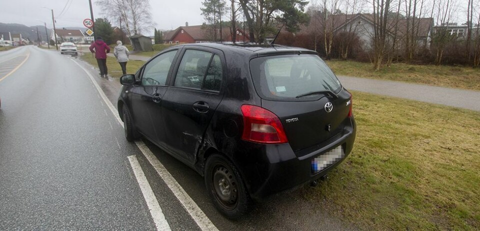 Trafikkuhell på Hølleveien
