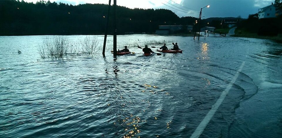 Vannski på Lohneveien