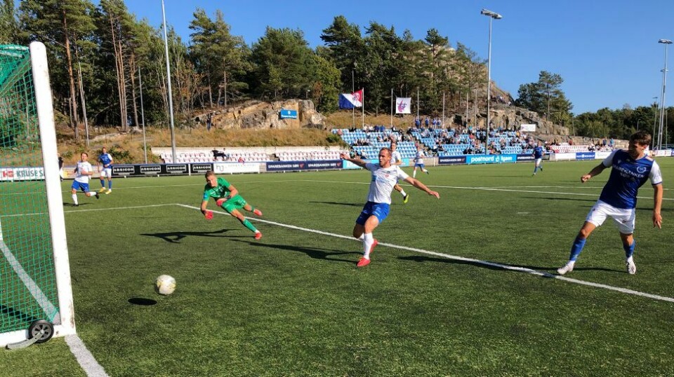 Debuterte på hjemmebane: - Jeg hadde hånden på straffesparket