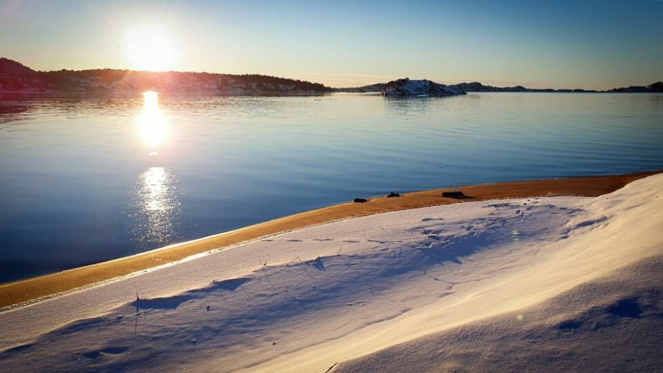 Gult farevarsel for snø fredag
