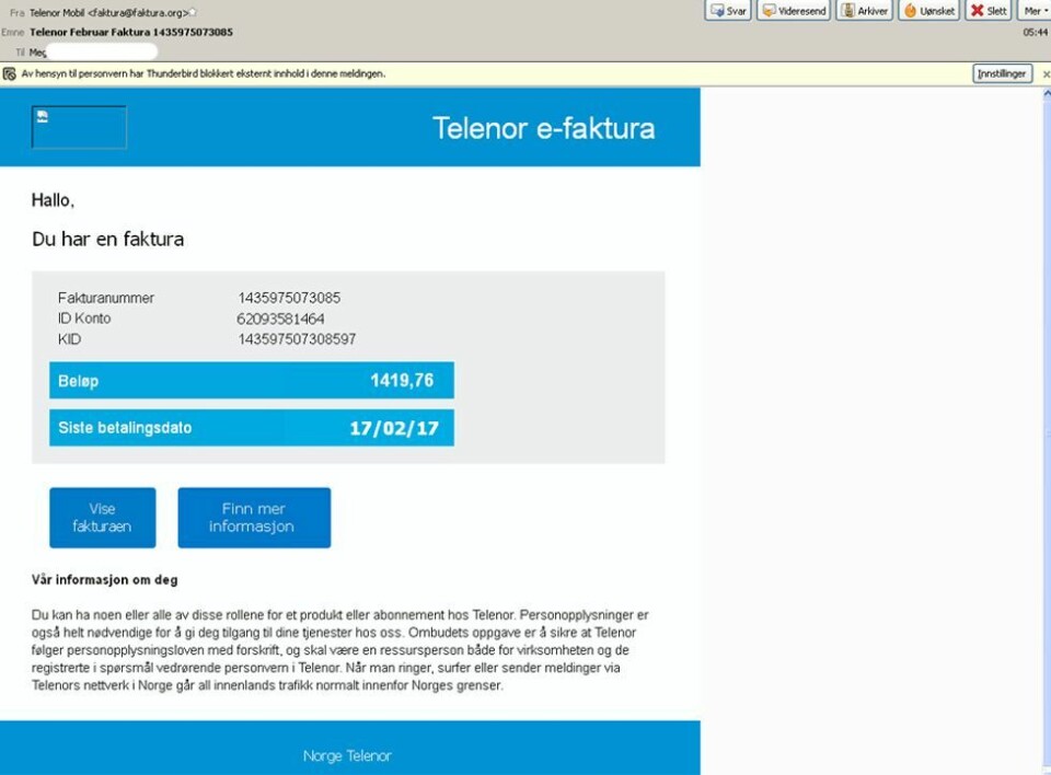 Ikke la deg lure