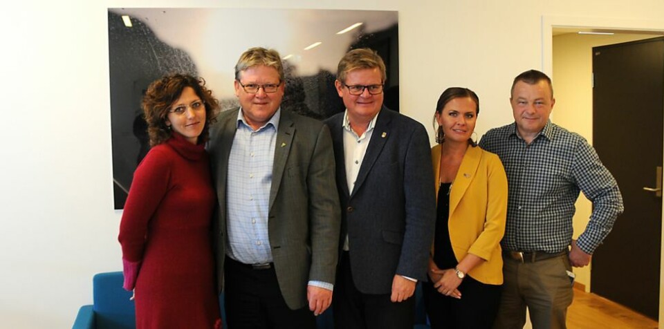 Forhandlingene er i gang