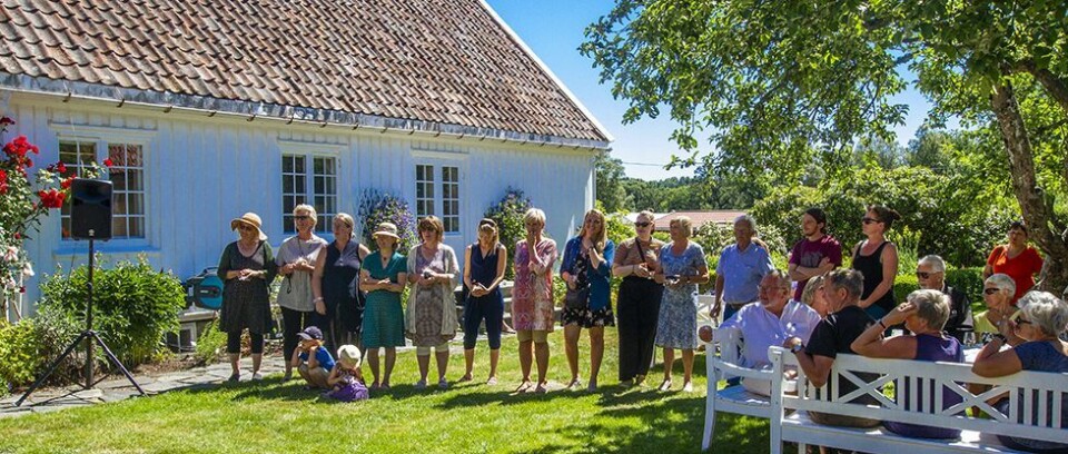 Sommersesongen definitivt innledet på prestegården
