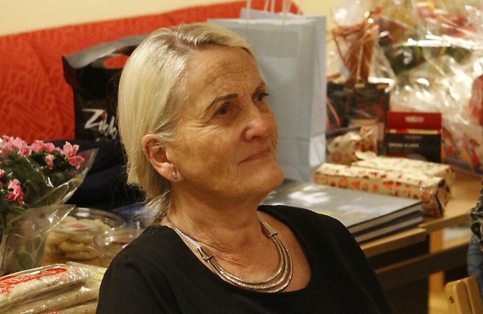 Invitert til teselskap på Slottet