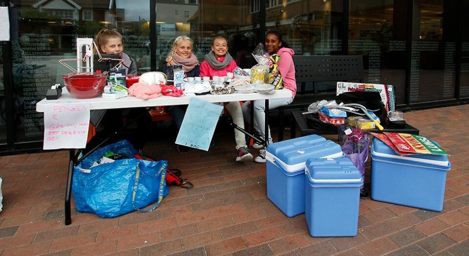 Basar til inntekt for Kreftforeningen