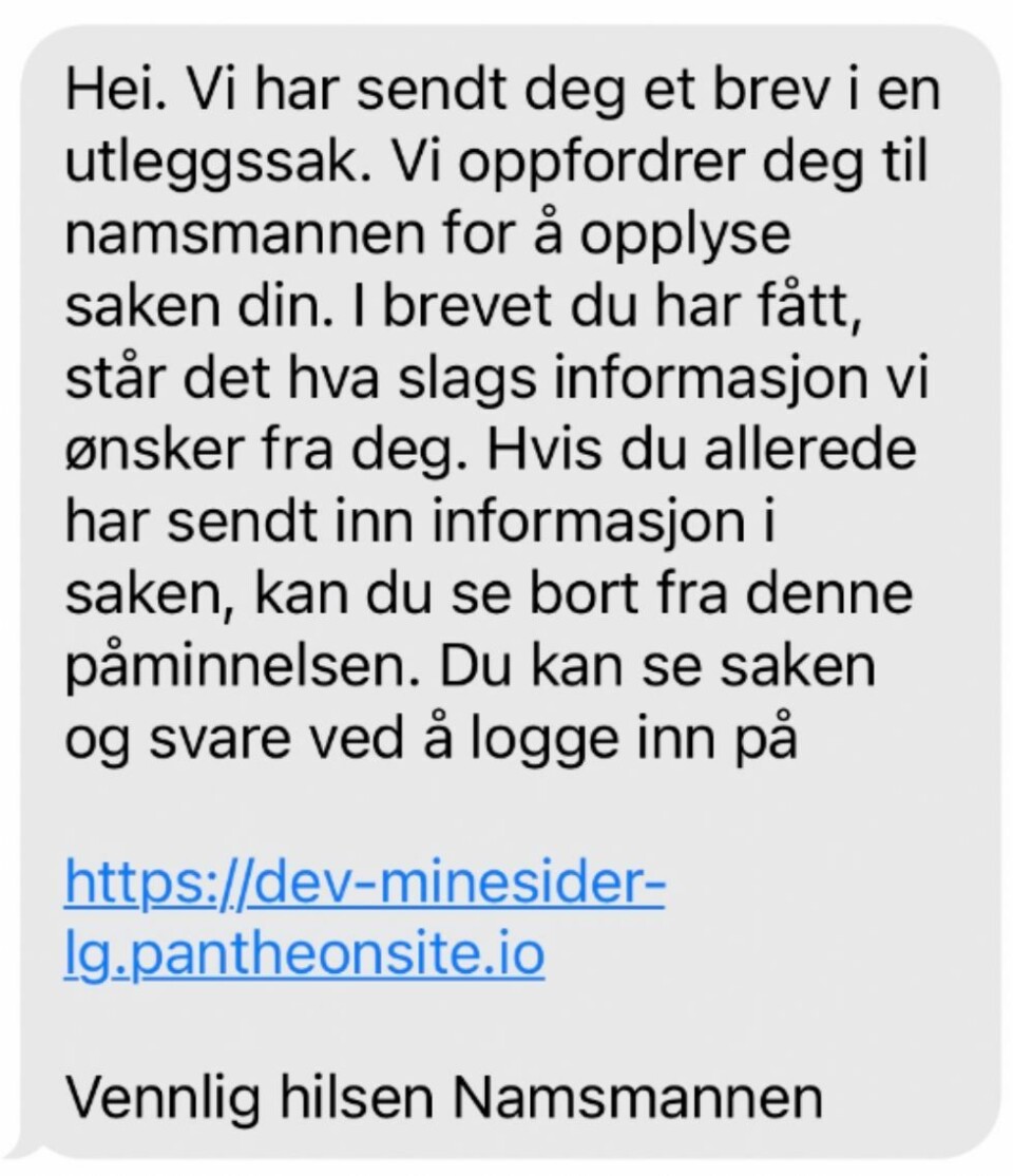Politidirektoratet: - Dette er svindel