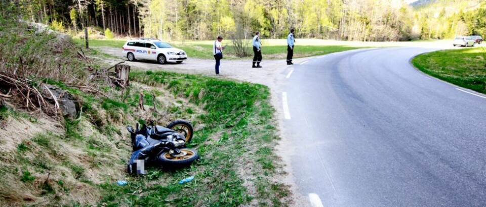 Trafikkulykke i Songdalen