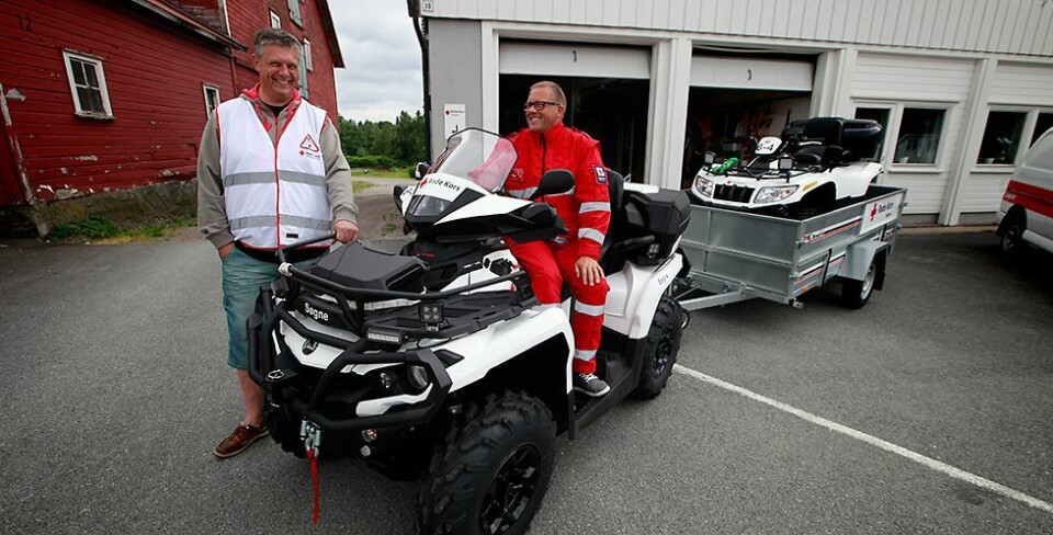 Ny ATV til Søgne Røde Kors