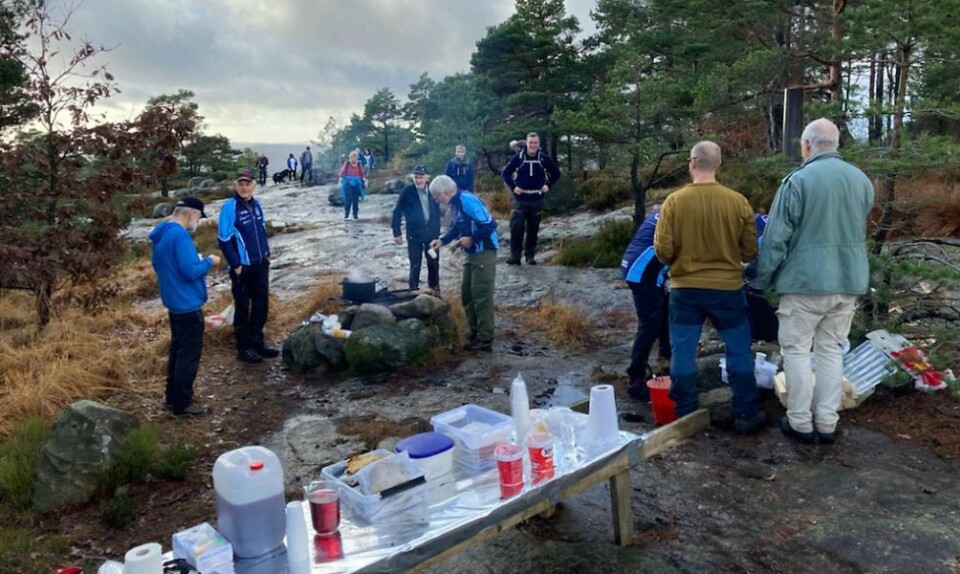 200 besøkende til Linnåsen søndag