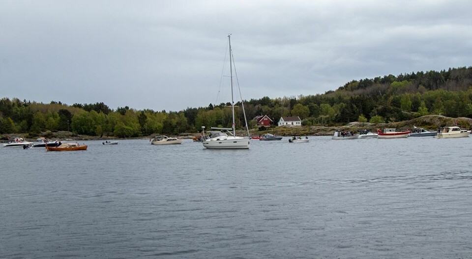 Se bilder fra årets båtkortesjer