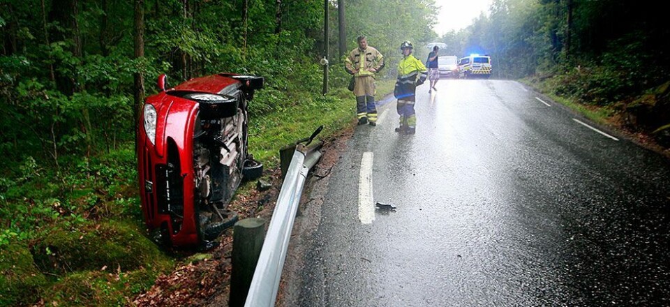 Trafikkulykke ved Trysnes