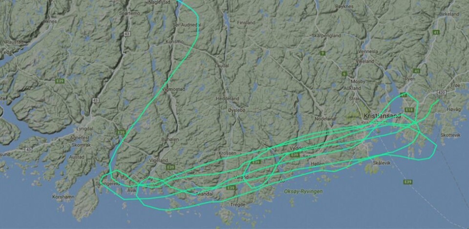 Hva var denne flygingen i dag?
