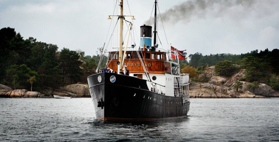 D/S Børøysund på snarvisitt