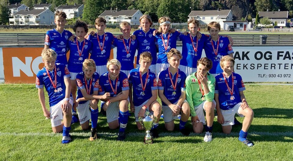 Vant fem av seks kamper i Sandarcupen
