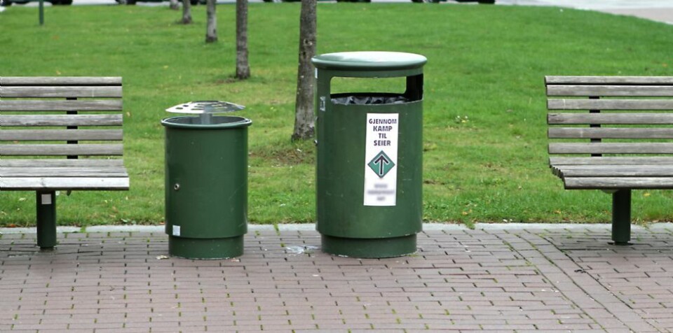 Hatpropaganda spredd på Tangvall