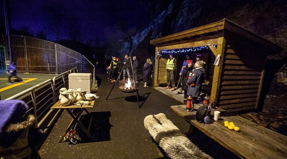 Ikke bare på Nygård, Langenes og Flekkerøy, på Dvalås gikk bekken tom