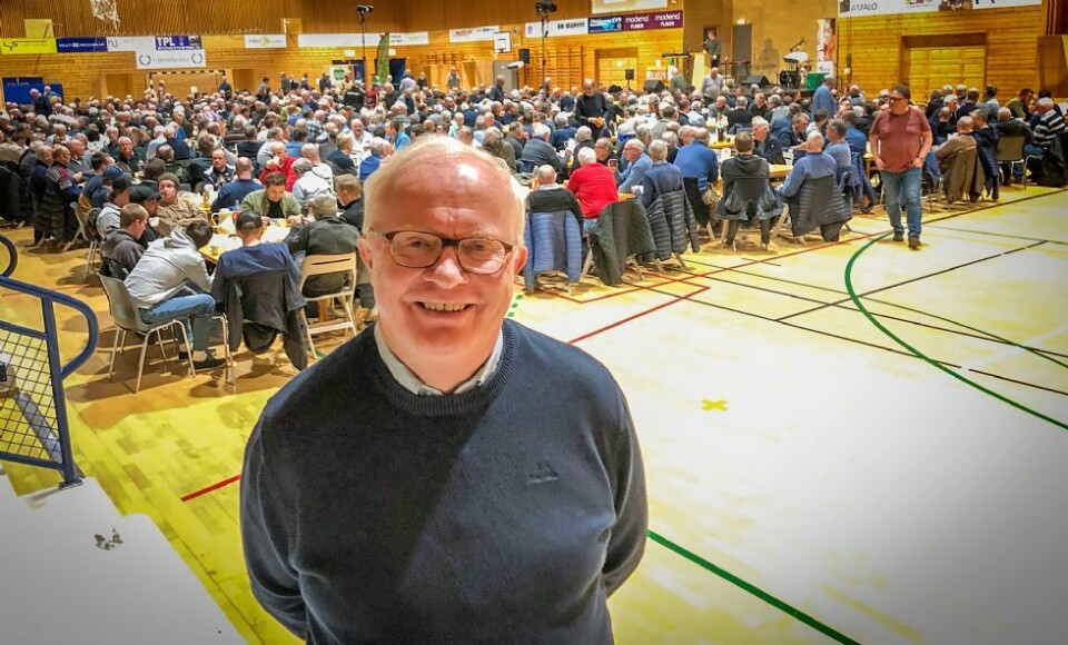 700 på Mannsmøte i Flekkerøyhallen: - En veldig fin opplevelse