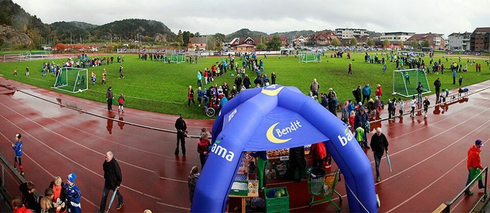 Rundt 2000 på stadion lørdag