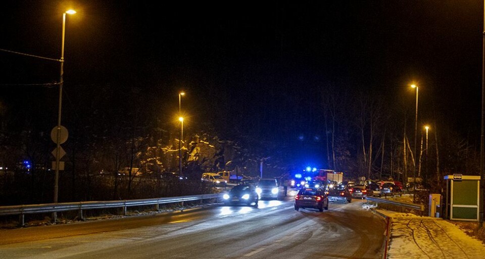 To til sykehus etter trafikkulykke på E39 Brennåsen