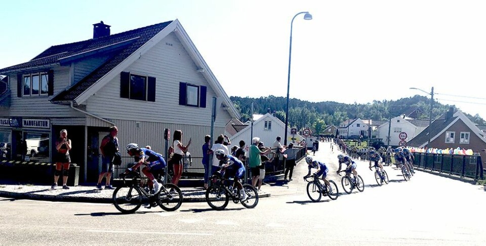Tour des Fjords gjennom Søgne