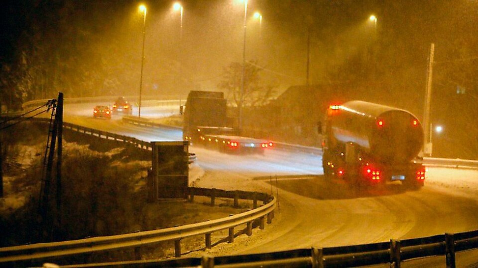 Snøvær i ni dager