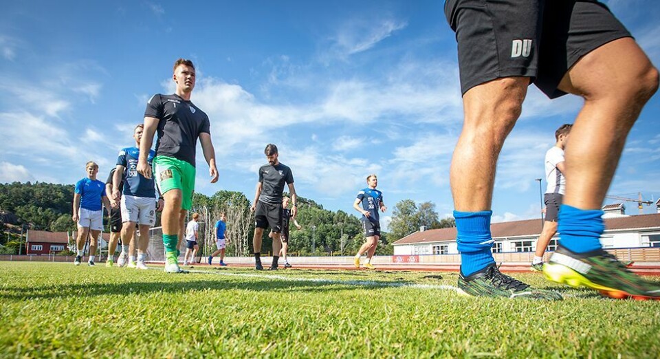 Lørdag er det debut på gresset for Søgne FKs herrer på nye Søgne Stadion