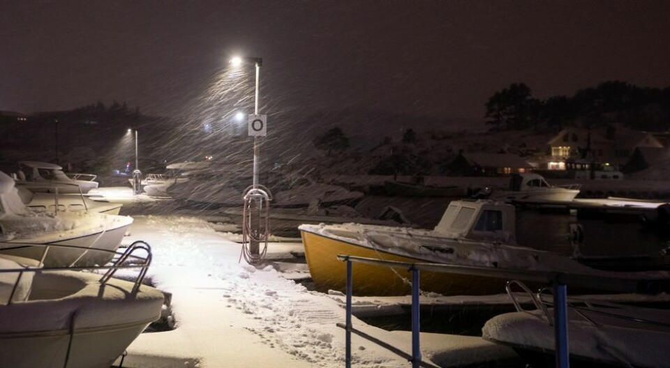 Snart får vi sludd og regn