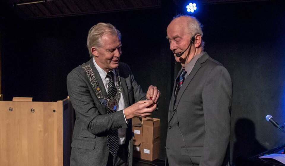 Kongens fortjenstmedalje tildelt Jostein Andreassen
