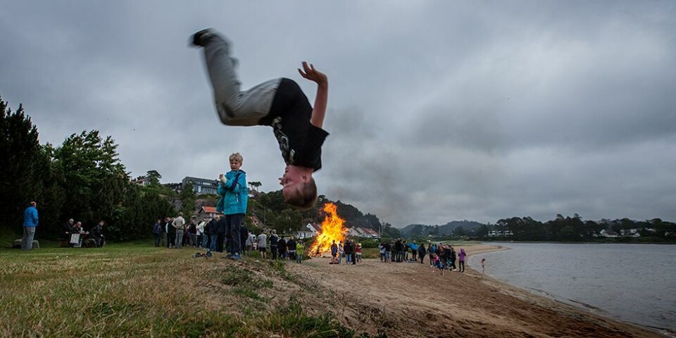 Tok en salto for sankthans