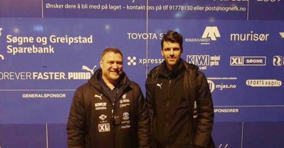 Søgne FK styrker trenerteamet