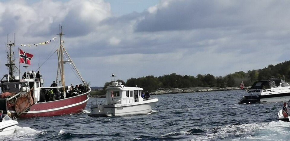 En vannvittig gøyal og flott 17. mai rundt «halve» Flekkerøy