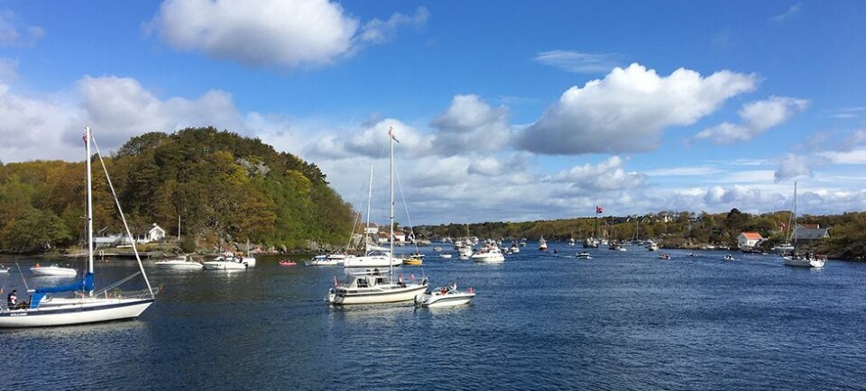 En vannvittig gøyal og flott 17. mai rundt «halve» Flekkerøy