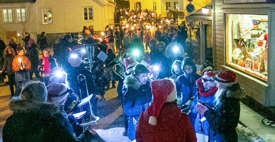 - Første gang vi gjør dette