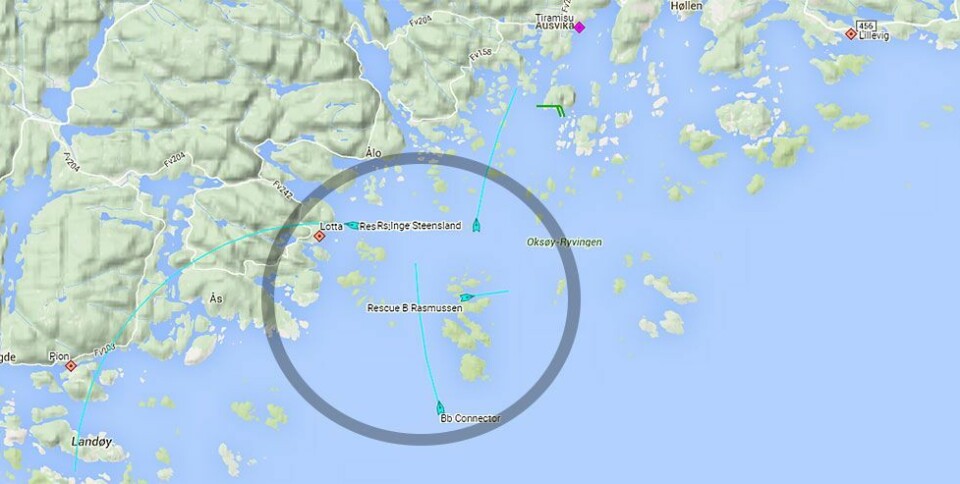 Mann i 20-årene savnet etter dykking