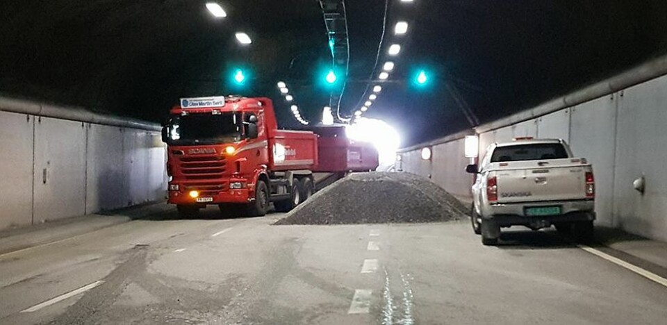 Redusert kapasitet i E18-tunneler i Kristiansand