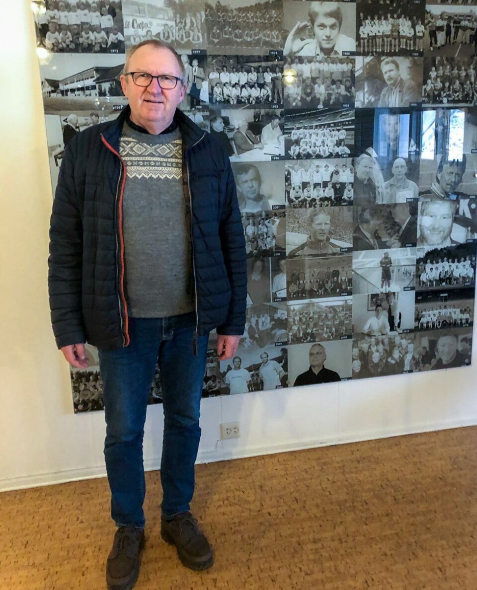 IK Våg-veteraner samlet til julelunch i klubbhuset på Karuss