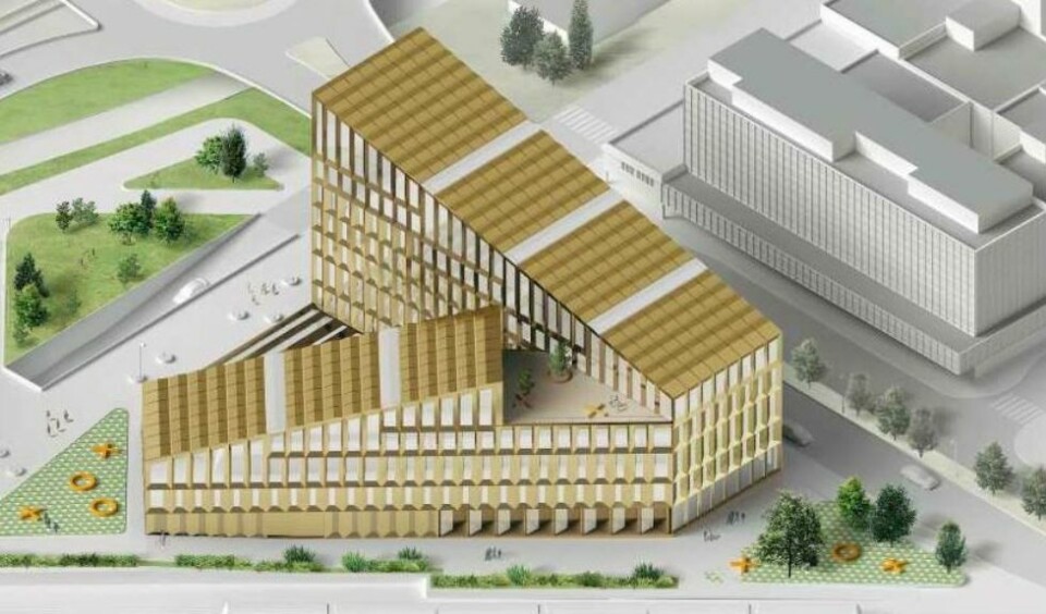 Her kommer det nye politihuset i Kristiansand