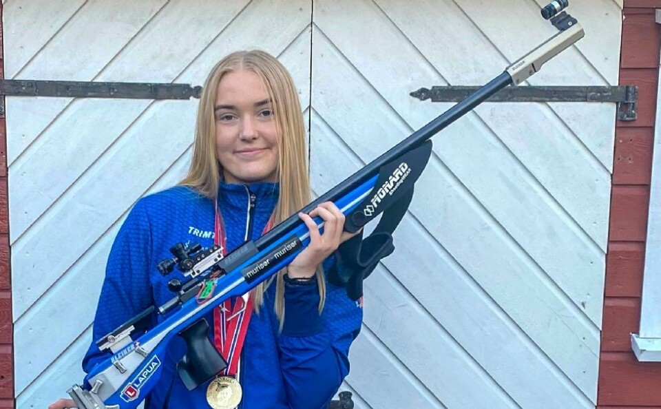 Tre NM-gull til Caroline