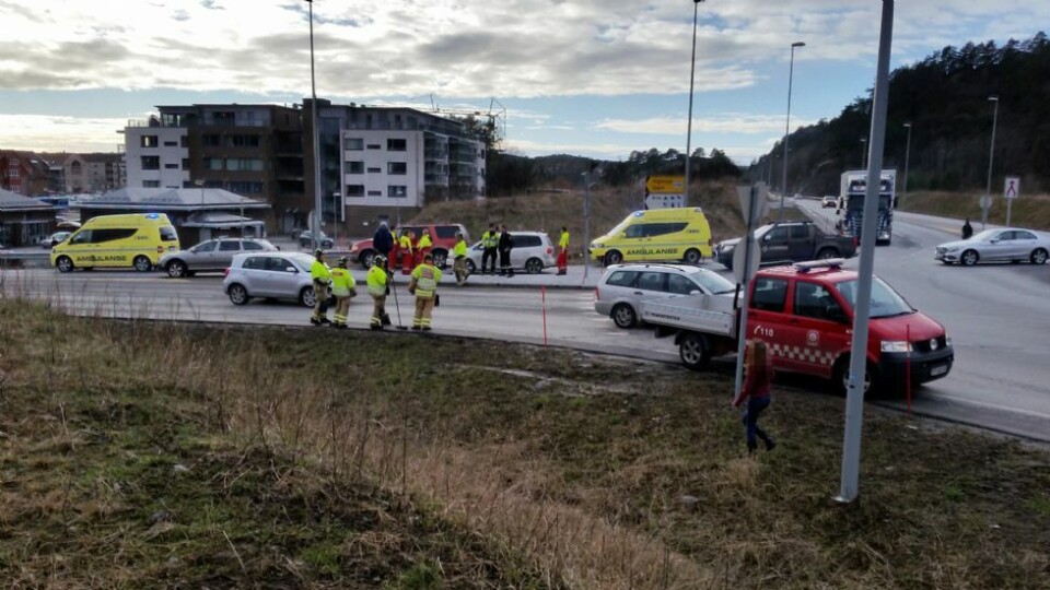 Trafikkuhell på E39