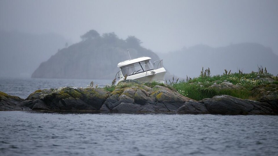 Lettere skadet i båtulykke