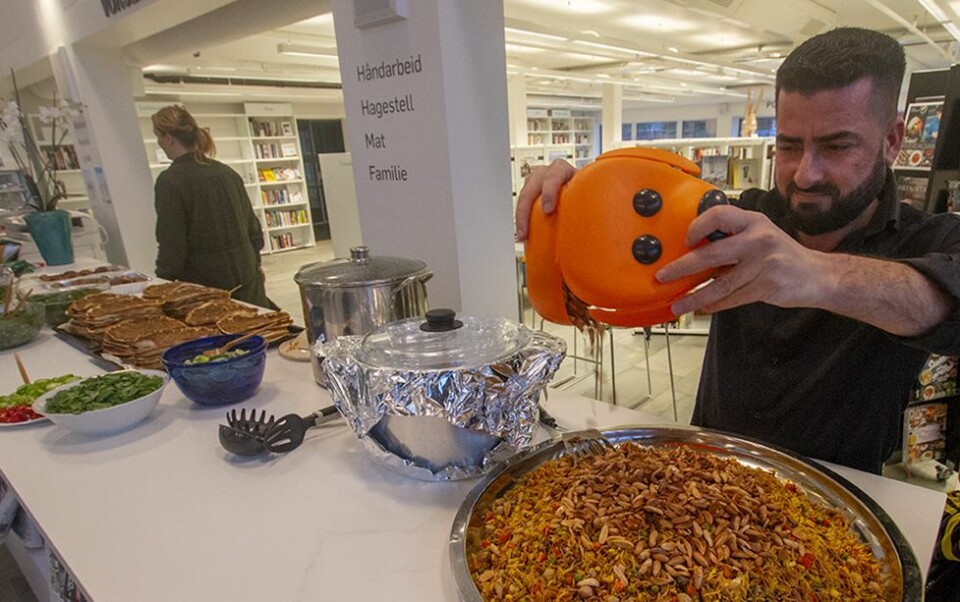 Lekker mat på biblioteket søndag