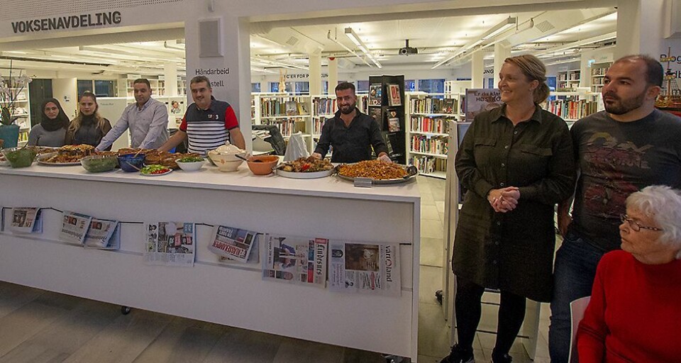 Lekker mat på biblioteket søndag