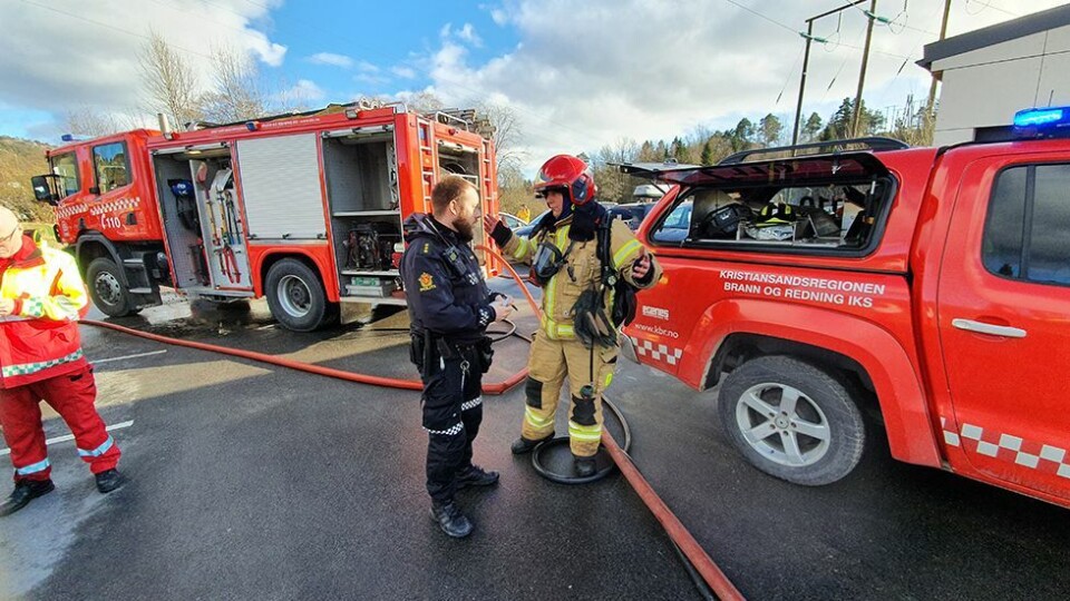 Brann i institusjon på Lunde: - Vi mistenker at brannen er påsatt
