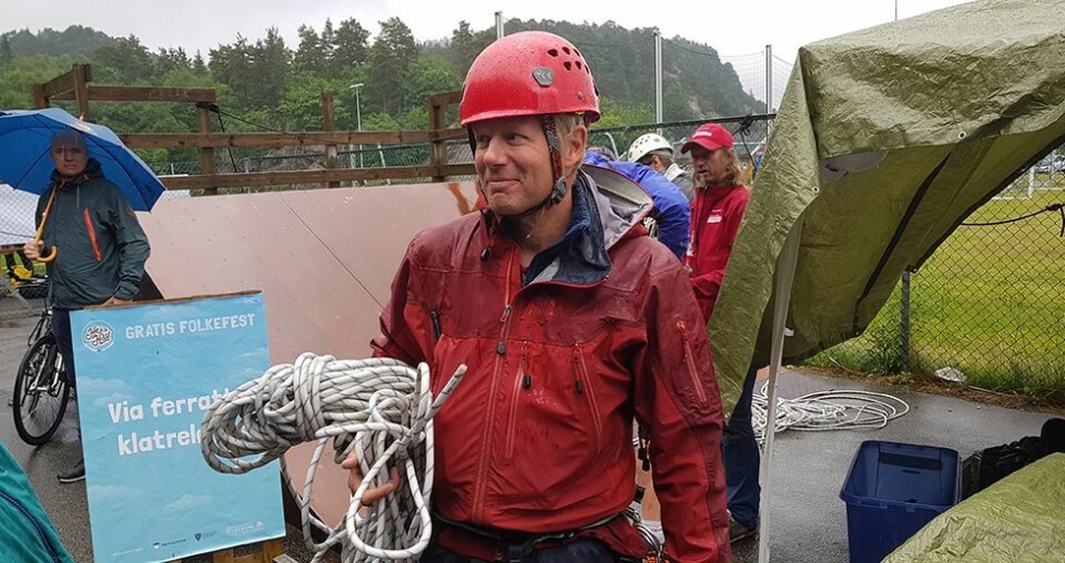 Hei til Hav - Søgne Via Ferrata åpnet